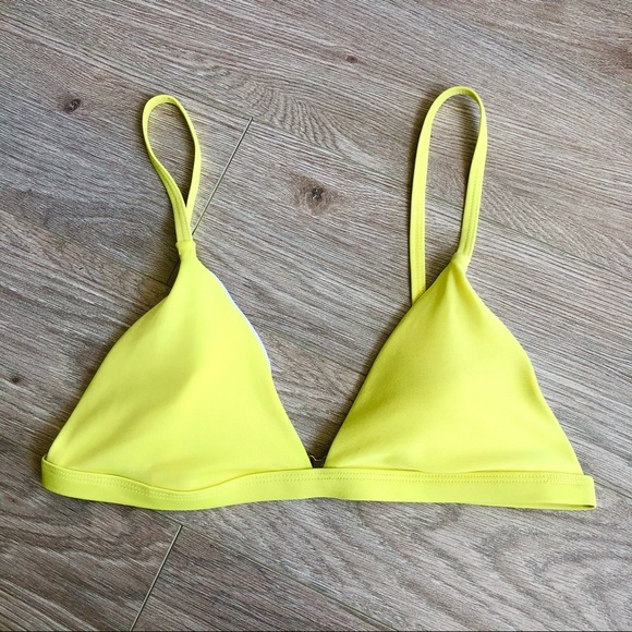 5/$20 Bright yellow bikini, size small - Picture 5 of 8